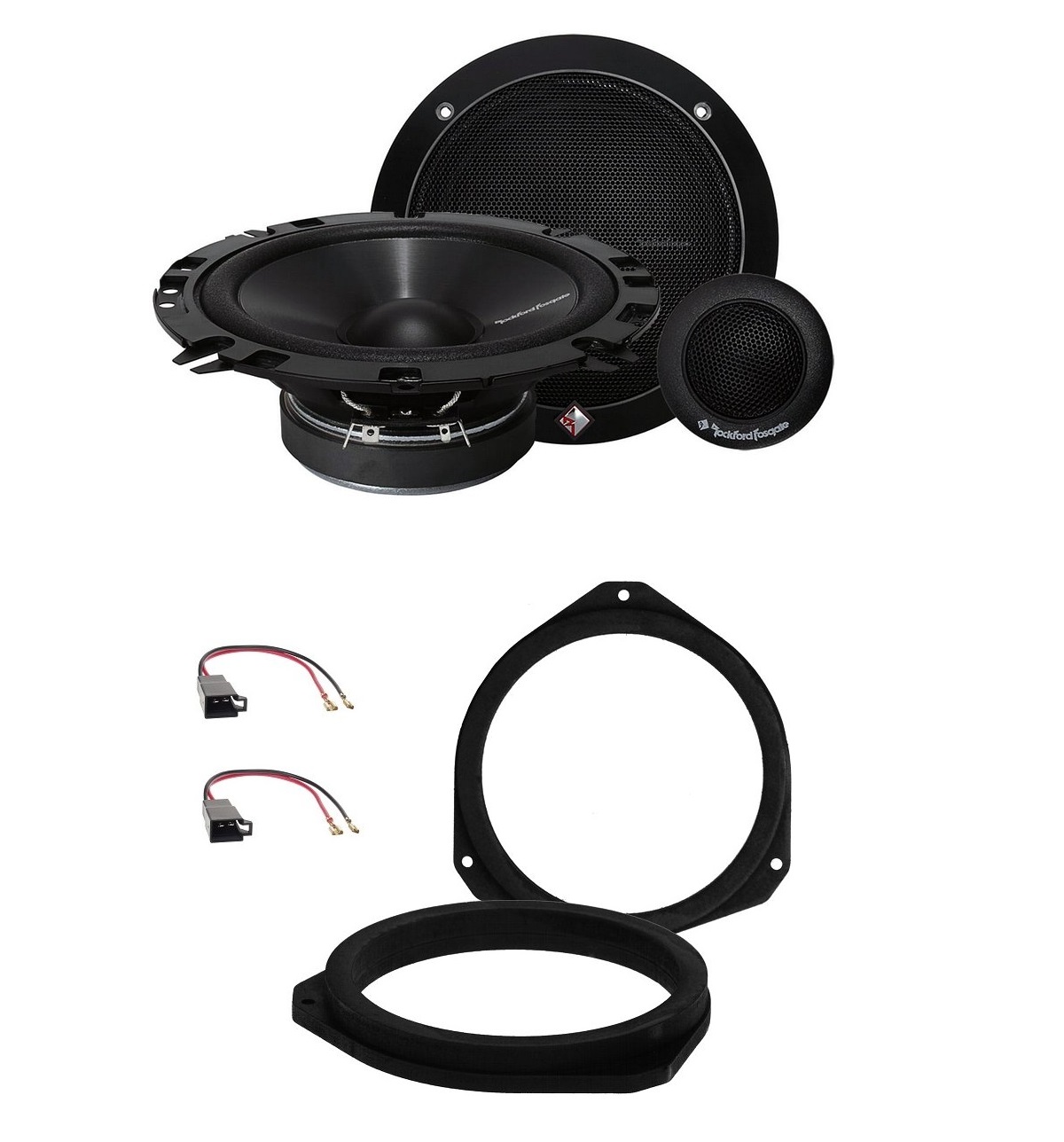 165 mm reproduktory Opel Vectrum C Signum Rockford Fosgate R165-S Dvere Predné