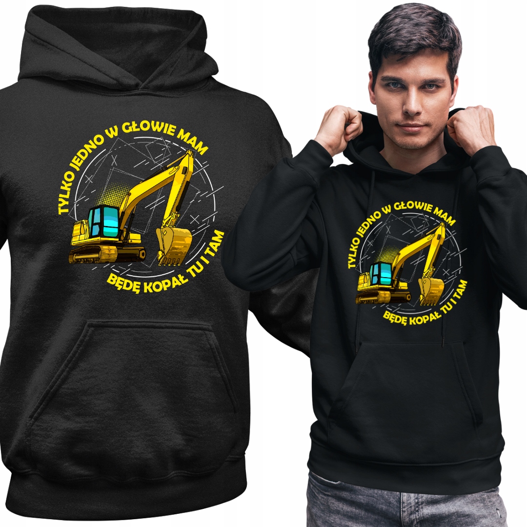 BLUZA PREZENT OPERATOR KOPARKI BĘDĘ KOPAŁ TU I TAM