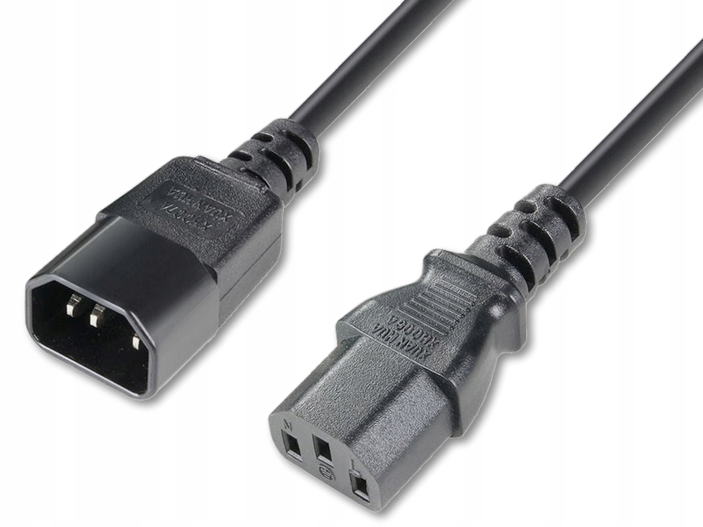 

Przedłużacz Kabel Zasilający Iec Podaj Dalej 3x1,5