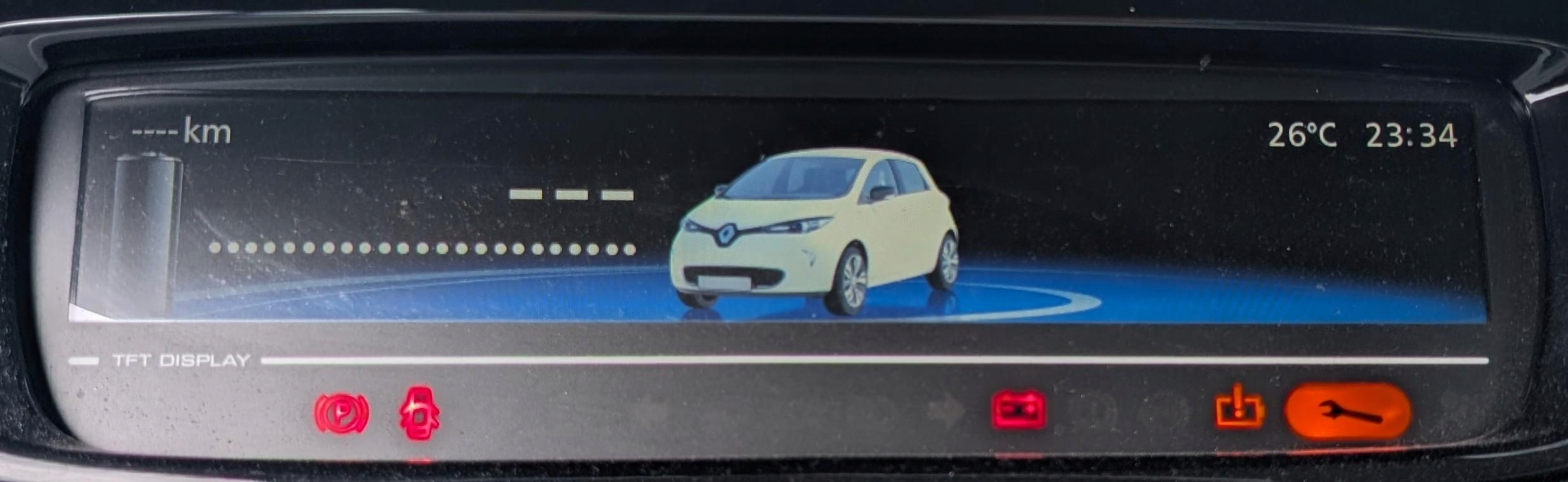 dials display RENAULT ZOE and 2013-2019 248101071R EUROPA