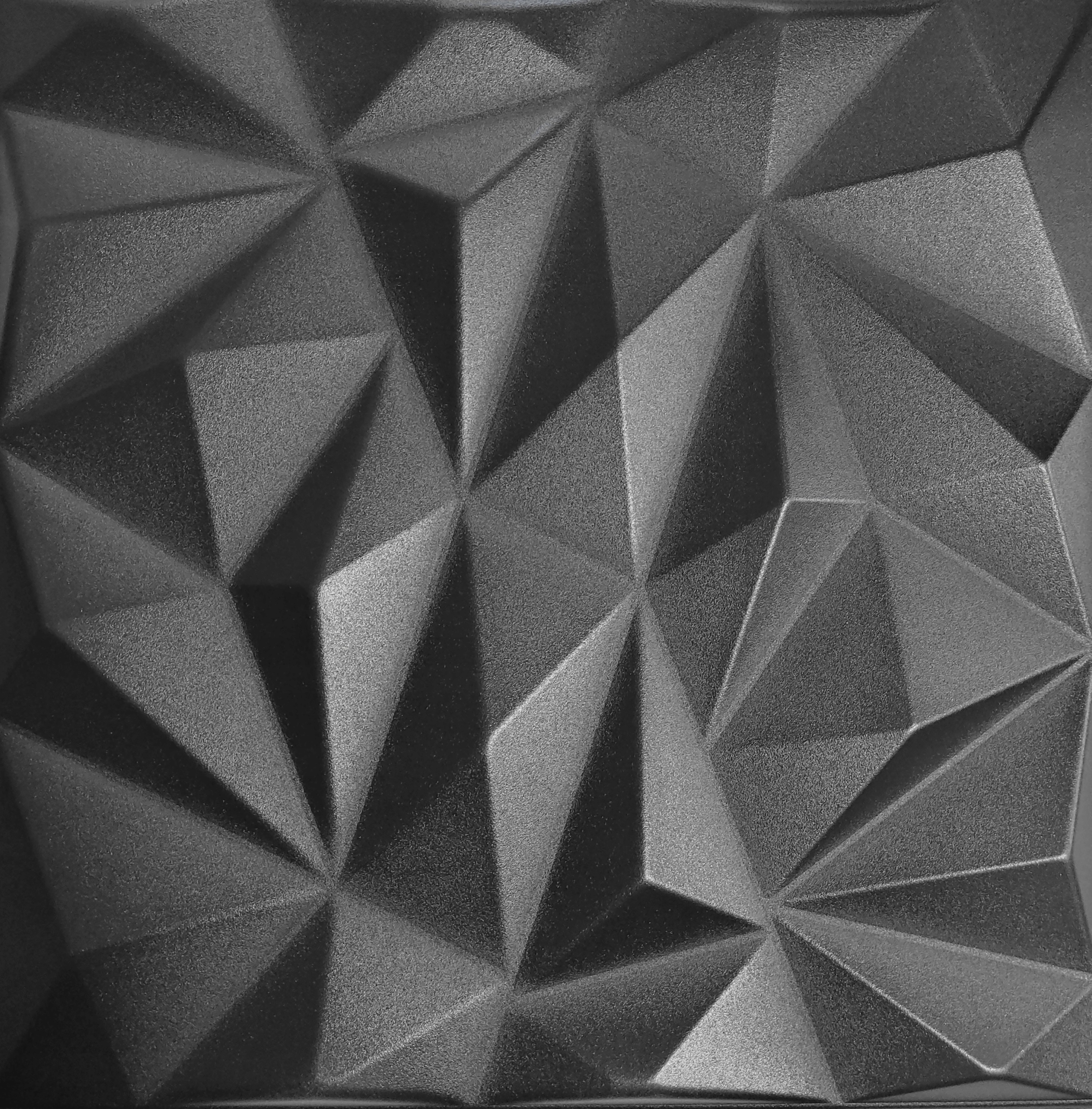 

Kasetony Ścienne Czarne Piankowe Panel Cyrkon 3D