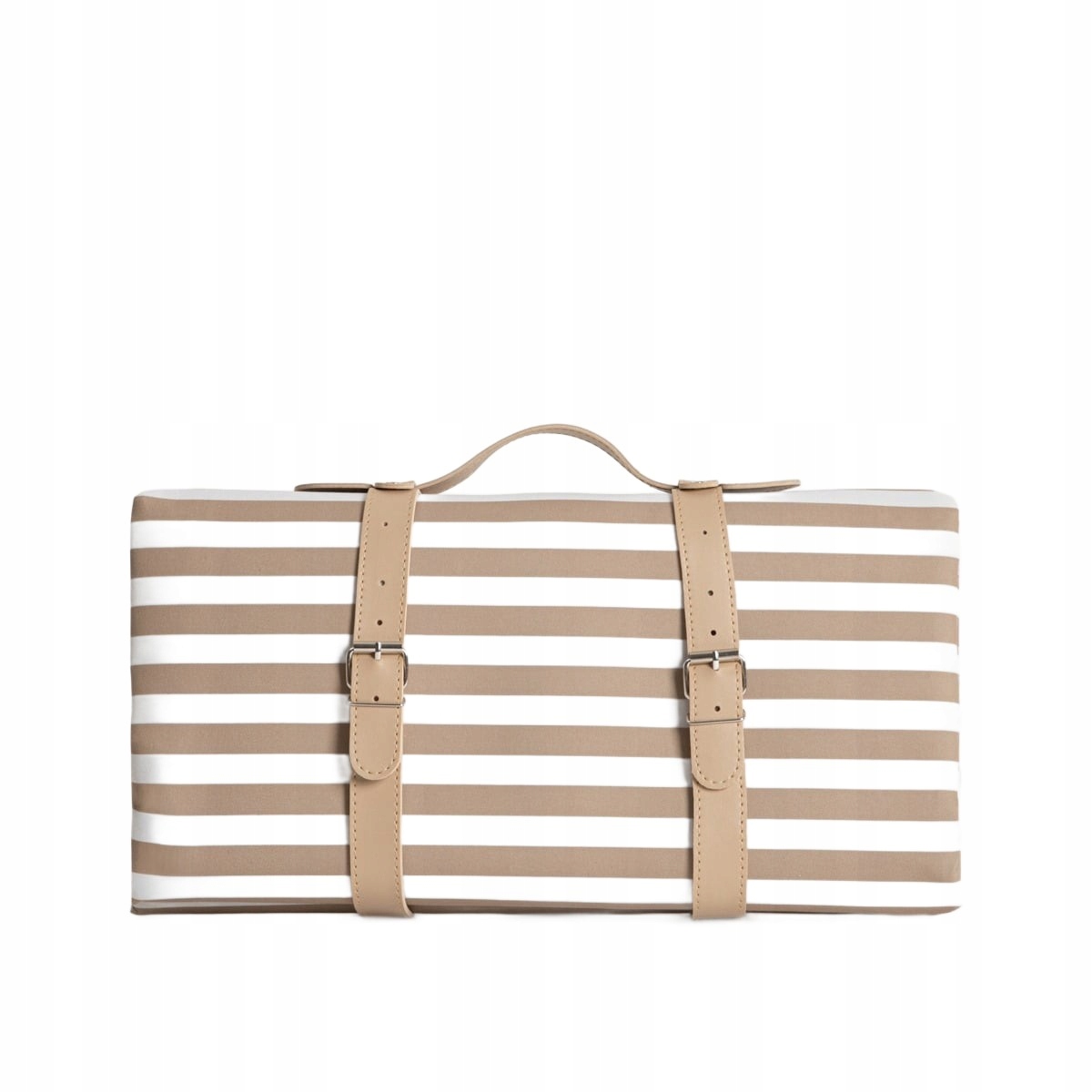 Podložka s béžovými pruhy 150 x 200 cm Homla