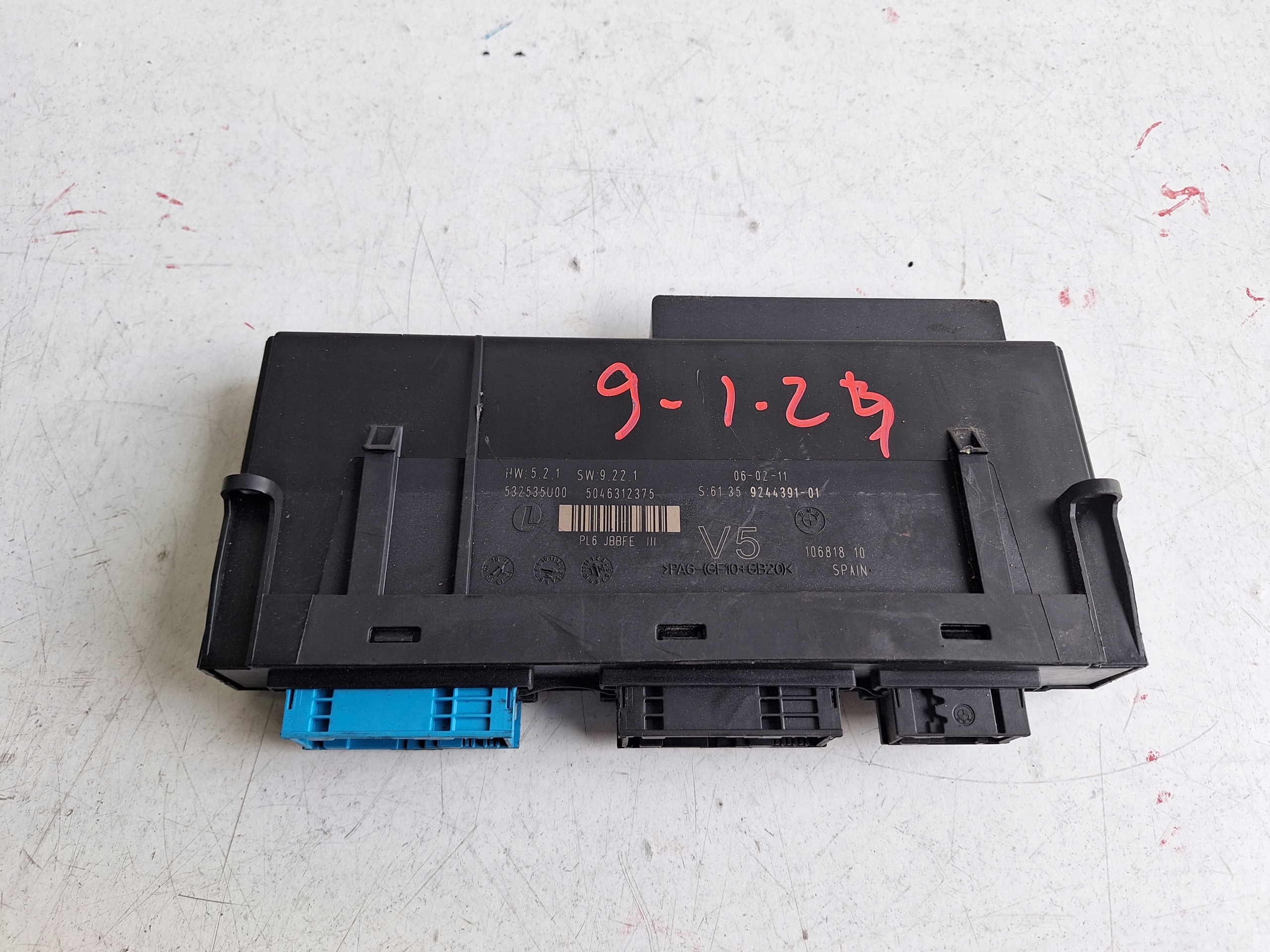 BMW comfort control unit 9244391