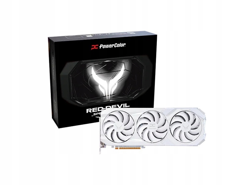 Karta graficzna Powercolor Radeon Rx 9070 Xt Red Devil Spectral White 16GB