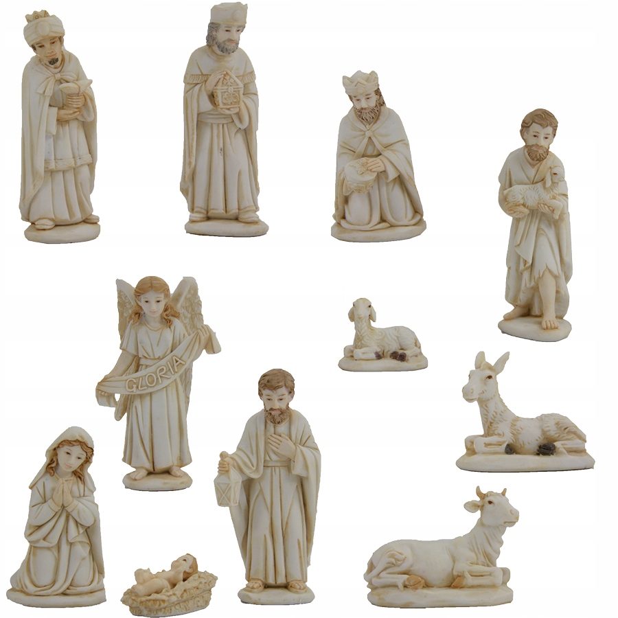 Figúrky do betlehemov Kamenný vzhľad výška do 11 cm