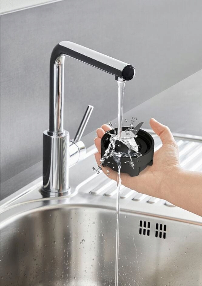 MOULINEX Blender Stojący 300W 0,8L 2 Butelki Tritan Ergonomiczny Kompaktowy — miniatura 12