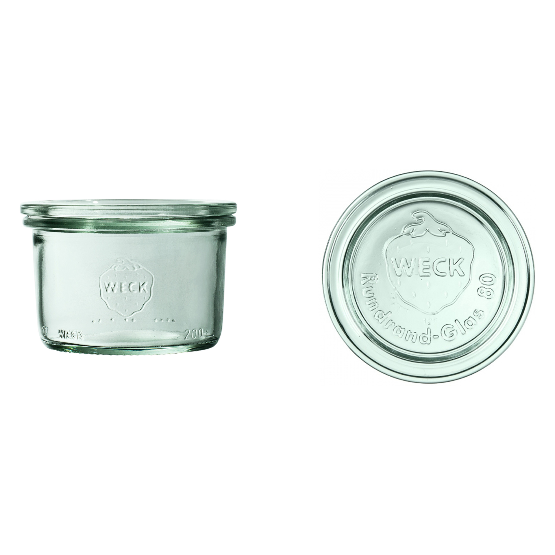 Mini słoik Sturz z pokrywką 200 ml op. 12 szt. Weck