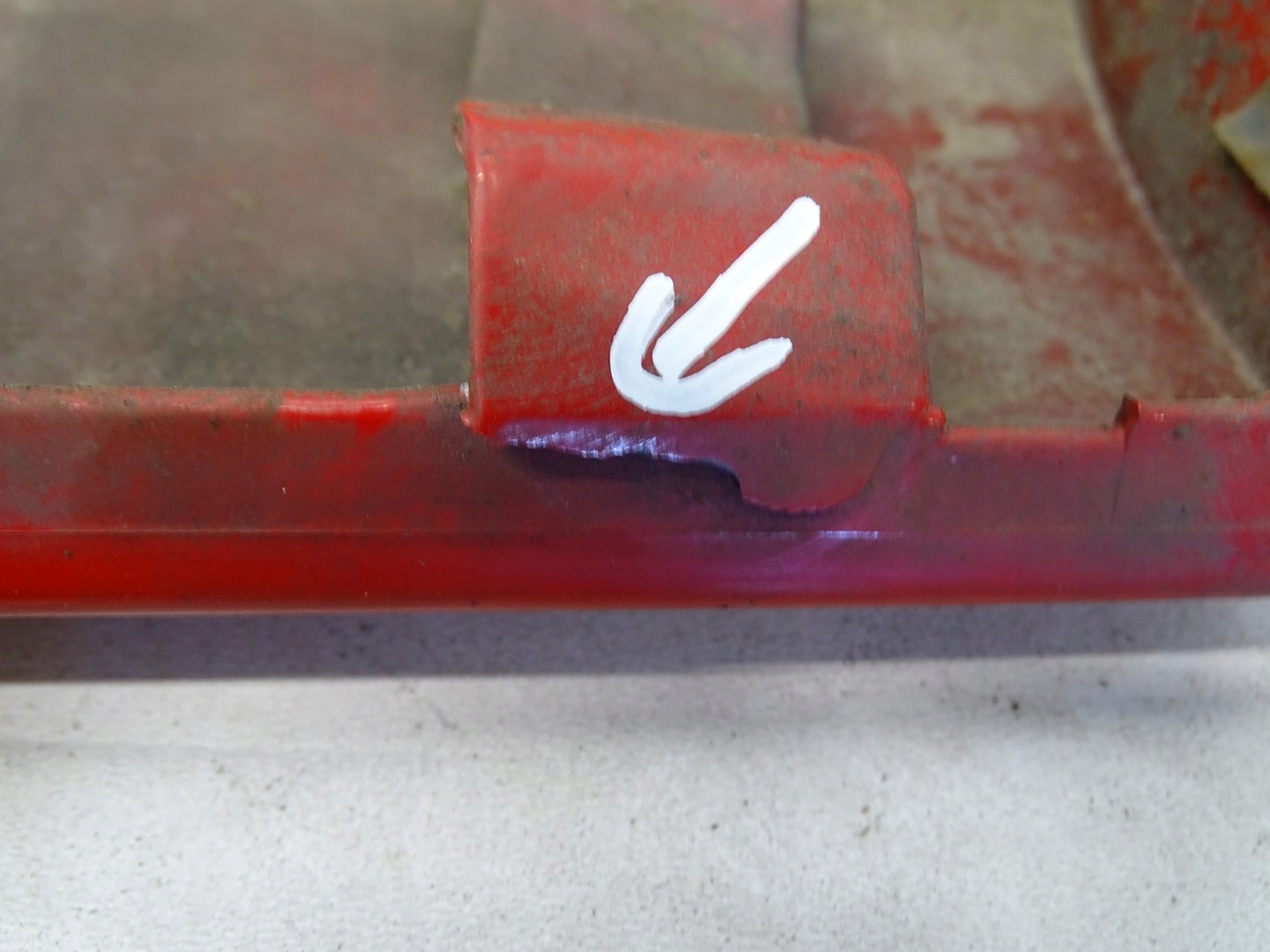 moulding cap threshold left VOLVO V60 and R design PASSION RED