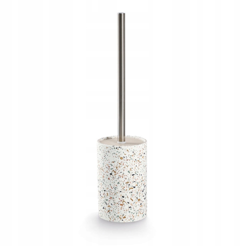 Zeller Wc kartáč s cementovou nádobou Terrazzo Ø 10,3 cm