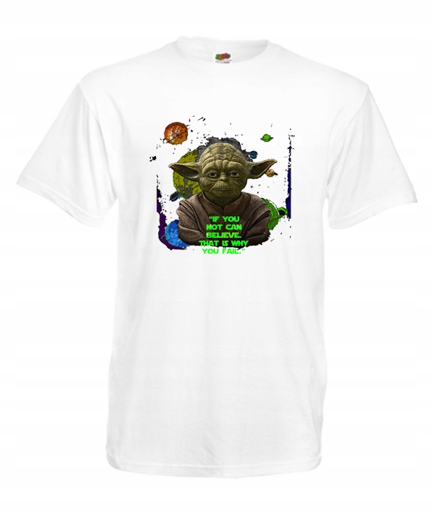 

M Koszulka Męska Yoda Star Wars Force With You