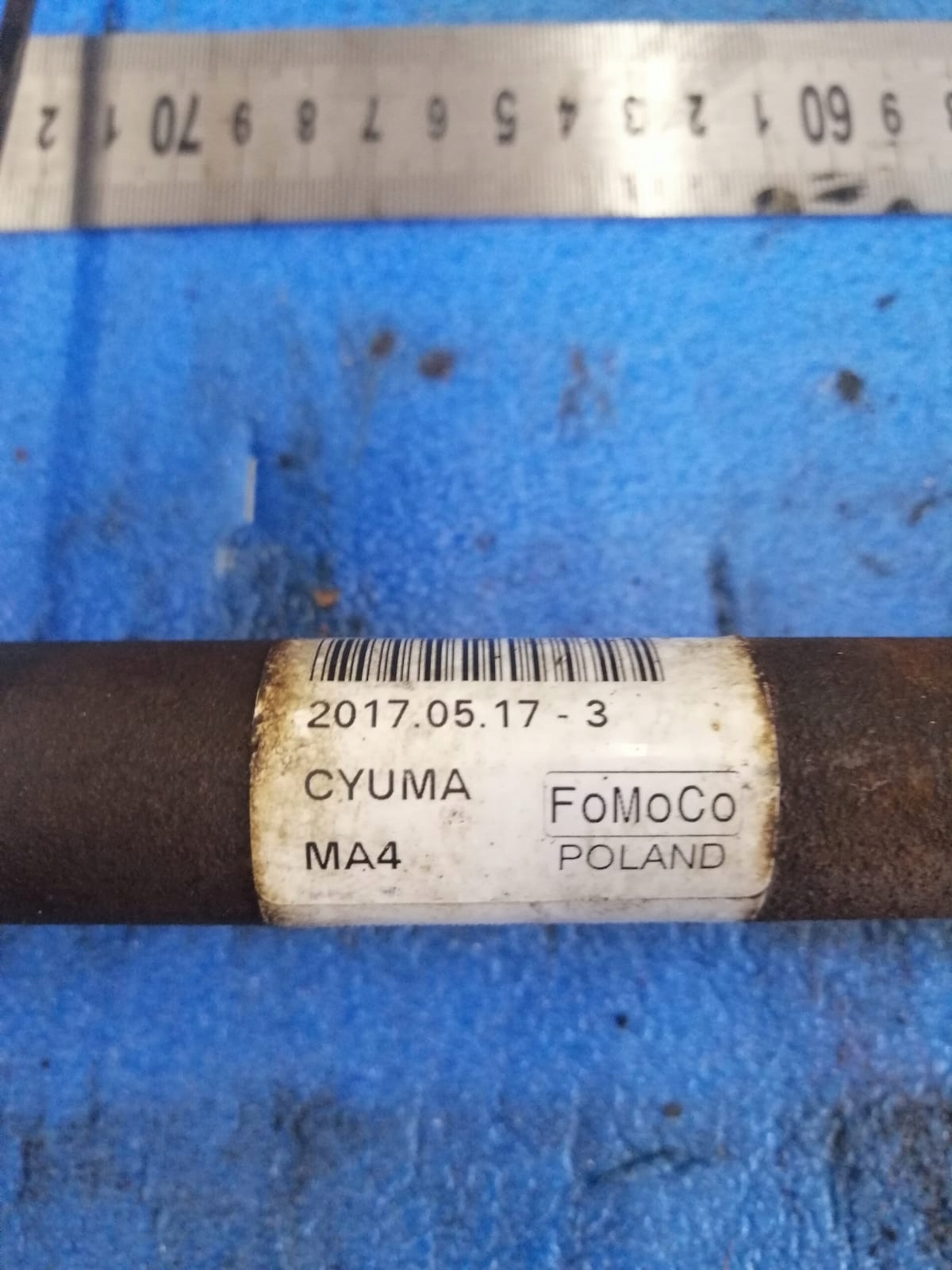FORD FIESTA right CV17 3B436-BD semi-axis