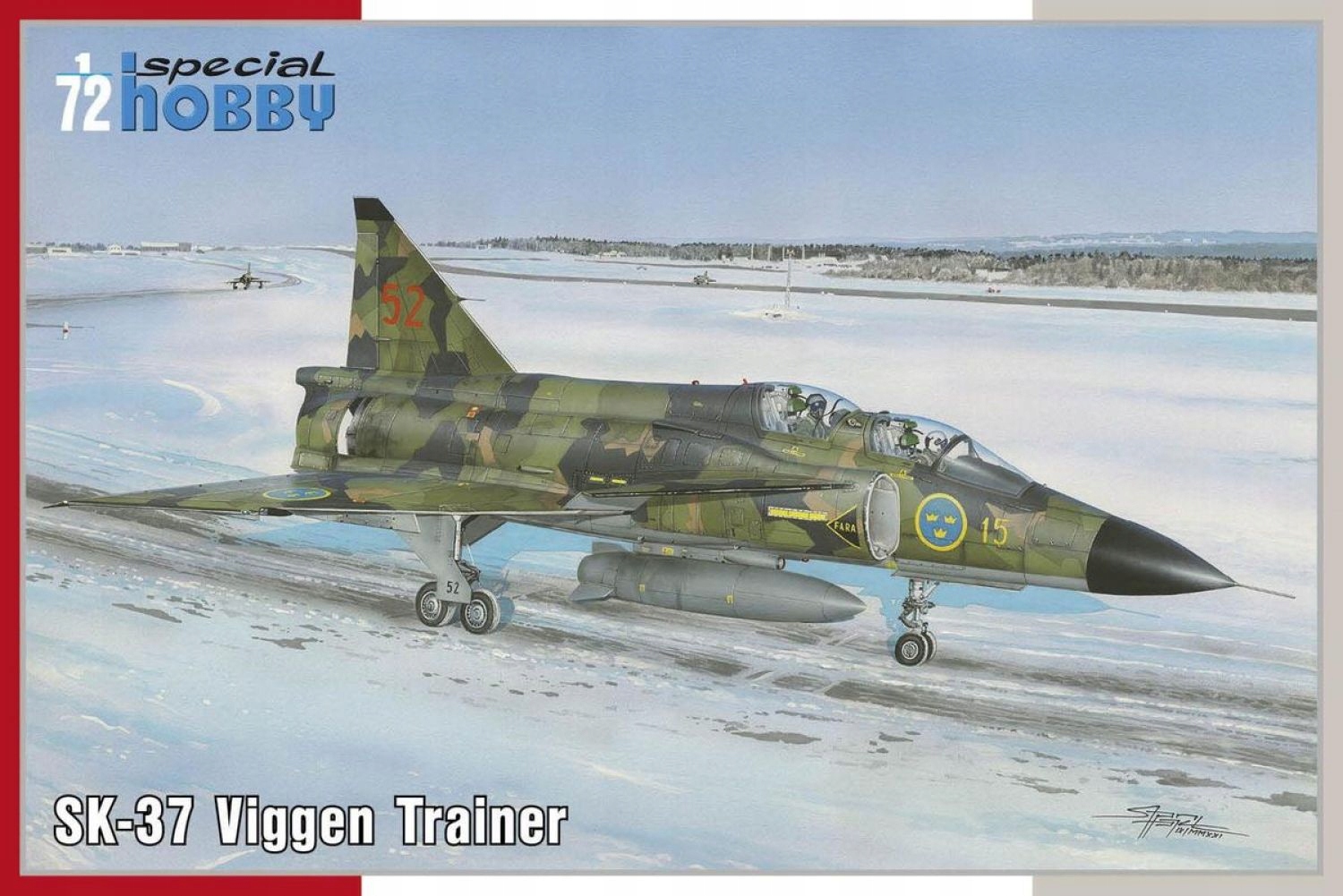 Special Hobby SH72381 1/72 SK-37 Viggen Trainer