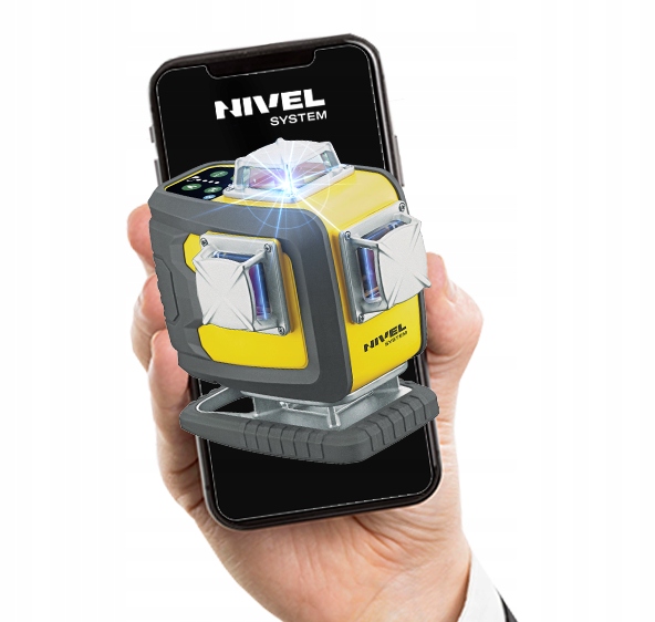 NIVEL SYSTEM CL4D-B LASER NIEBIESKI NIWELATOR Model CL4D-B