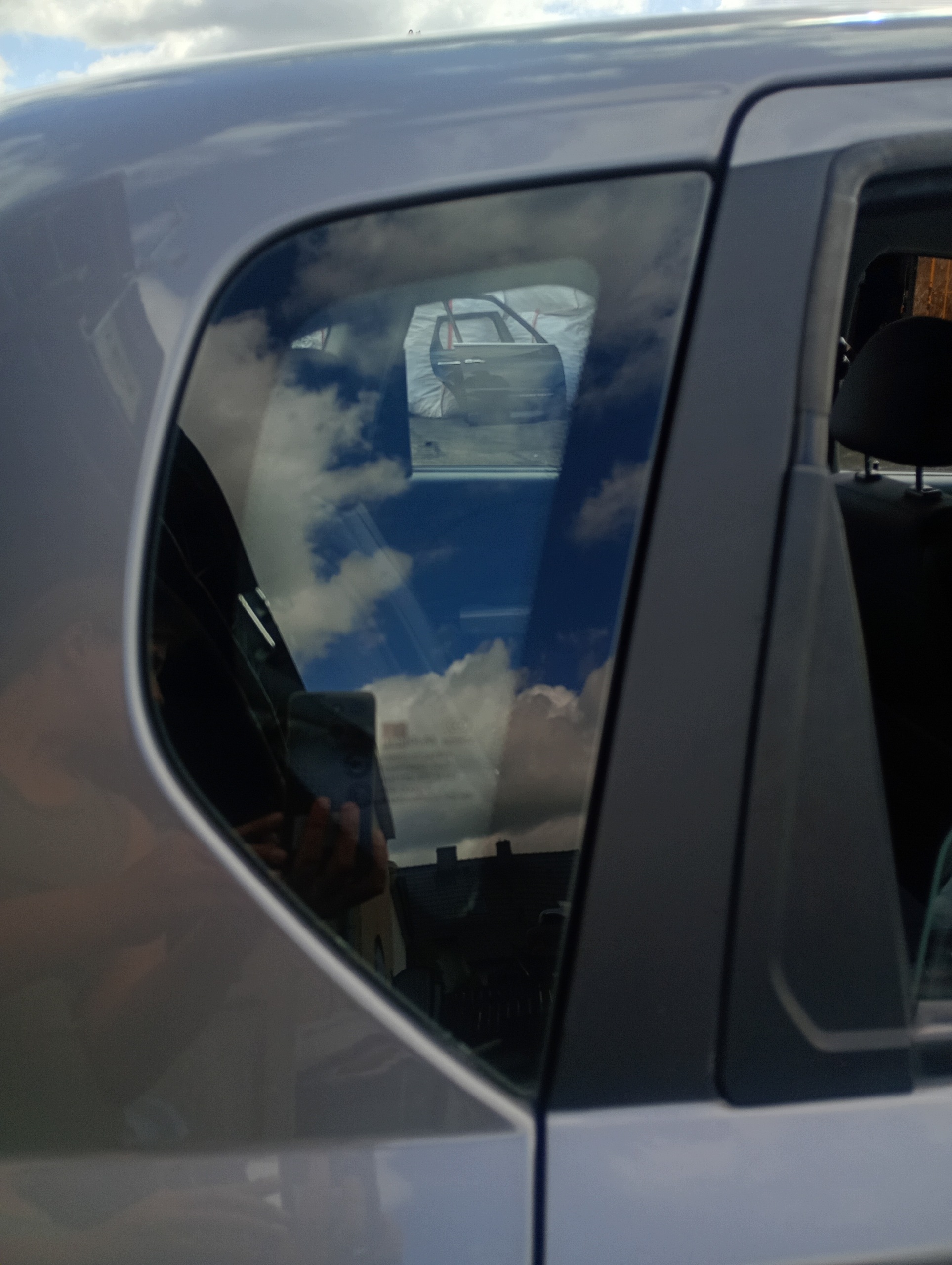 window side bodywork right rear part Chevrolet Kalos T255 08