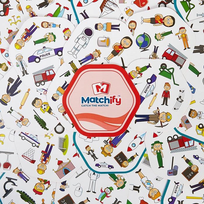 

Matchify Gra karciana edukacyjna skojarzenia
