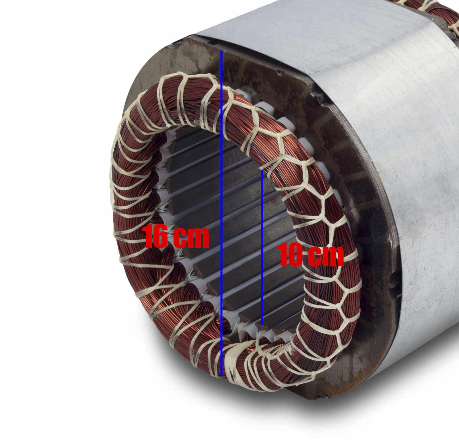 STOJAN PRĄDNICA 85mm AGREGAT 230V 100% MIEDŹ Marka Inny producent