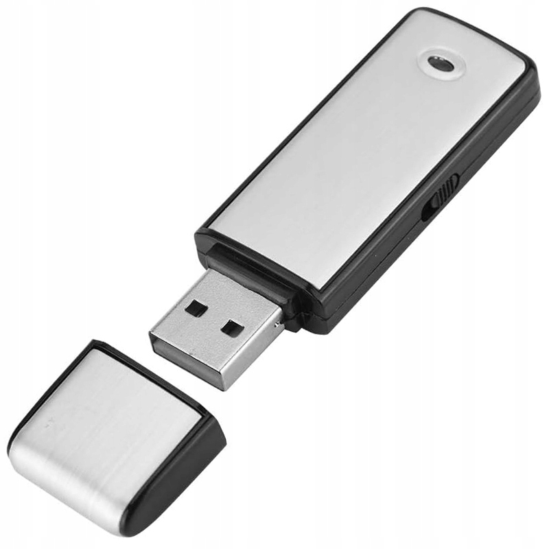 MINI DYKTAFON SZPIEGOWSKI PODSŁUCH PENDRIVE REJESTRATOR NAGRYWANIE GŁOSU EAN (GTIN) 5905951556512
