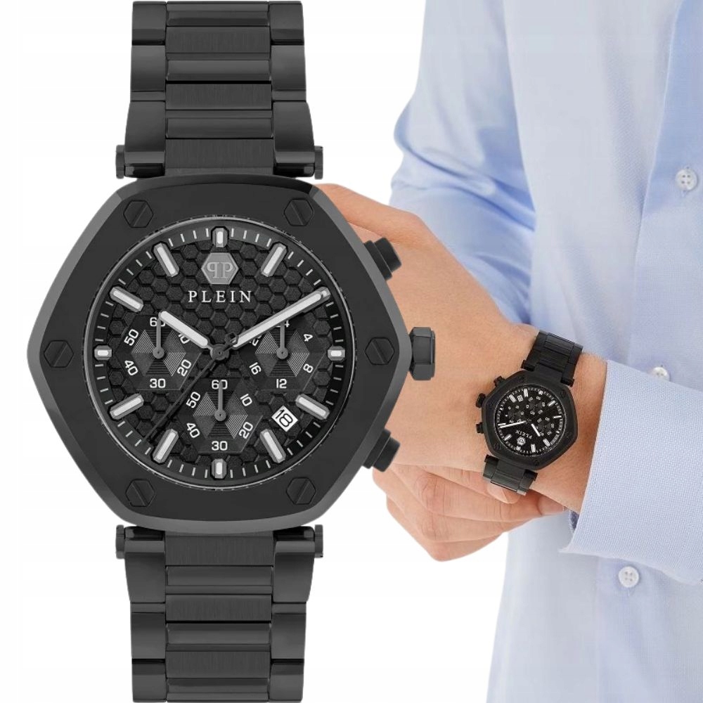 Originální Hodinky Philipp Plein The Hexagon Street Couture PWZBA0623