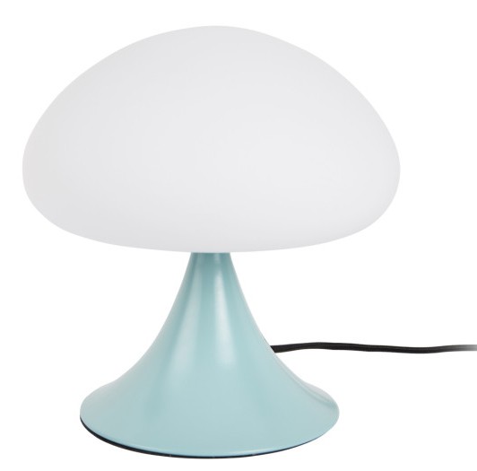 Stolová lampa modrá, štýlová lampa do spálne detskej izby Hongo