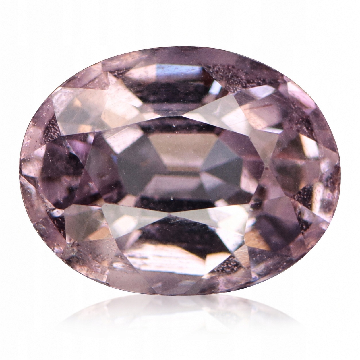 Přírodní Spinel 0.66 ct Ovál Růžový Barma VS2 certifikát Wbd