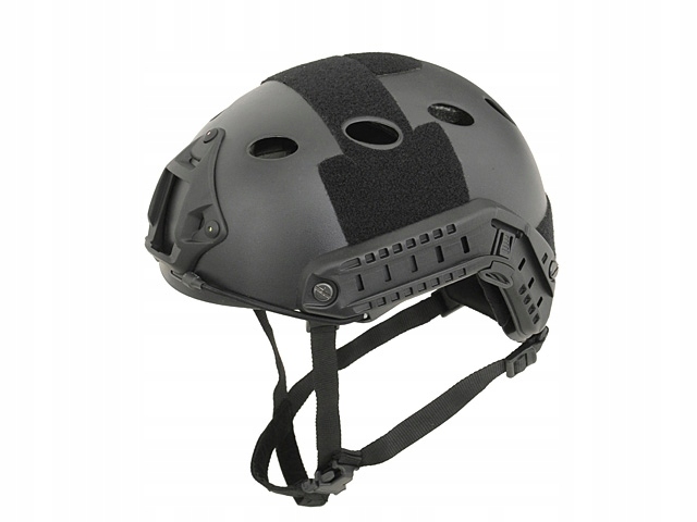 Hełm Kask Regulowany X-Shield Fast Pj Nvg Klipsy montaże Wentylowany Czarny