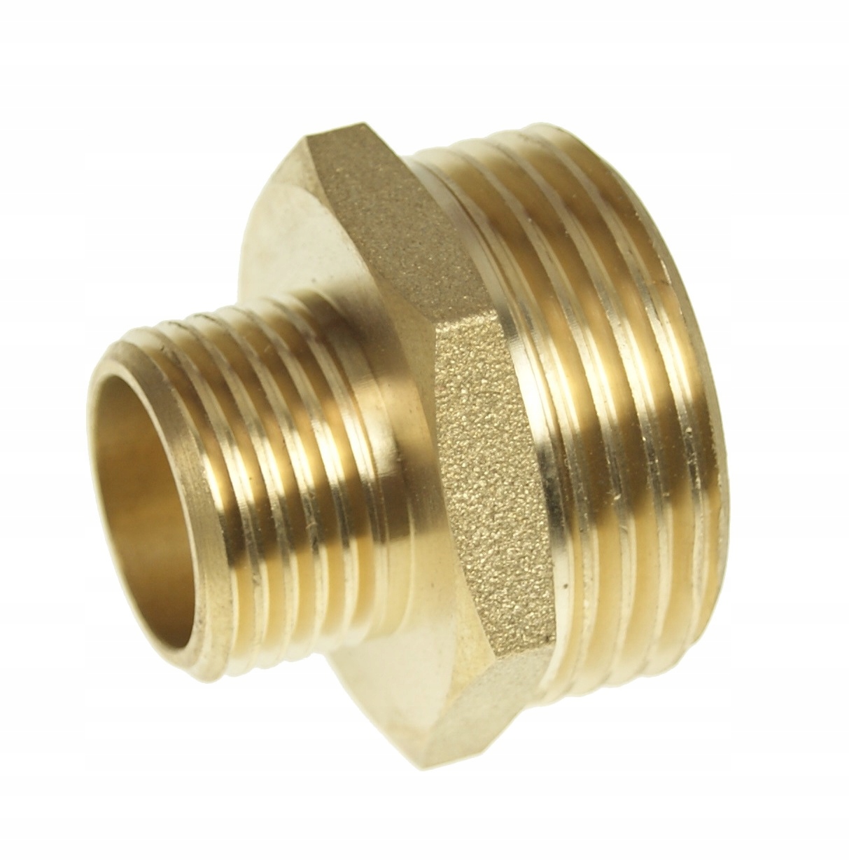 

Nypel mosiężny redukcyjny 1 x 1/2 Gz redukcja