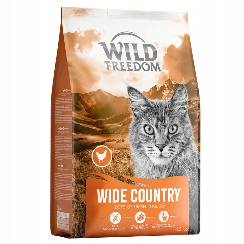 Wild Freedom Adult „Wide Country”, drůbež – bezobilná receptura 6,5 kg