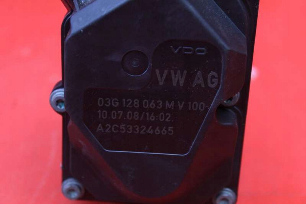 VALVOLA A FARFALLA 03G128063M VW CADDY 3 III 2K 1.9 TDI 105 KM 04-10