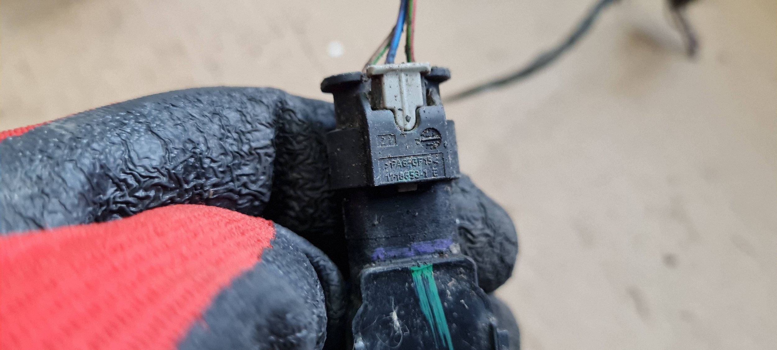 A6 C7 4G sensor PDC connecting spoiler A7 4G A5 8T A4 B8 Q5 8R 4H0919275