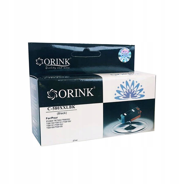 

Tusz do Canon PGI-580PGBK XXL czarny pigment Bk