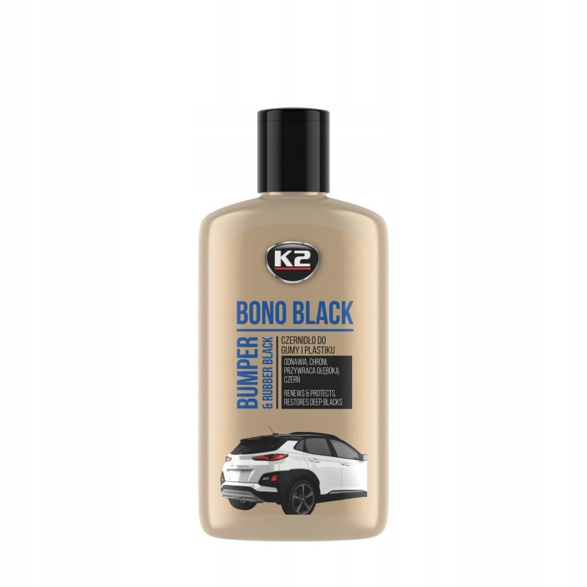 

K2 Bono Black 250ml Czernidło do gumy i plastików