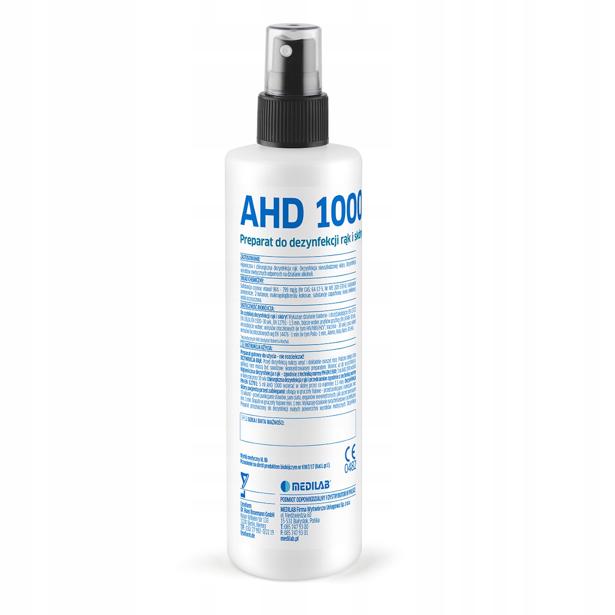 

Ahd 1000 250ML Spray Płyn Do Dezynfekcji