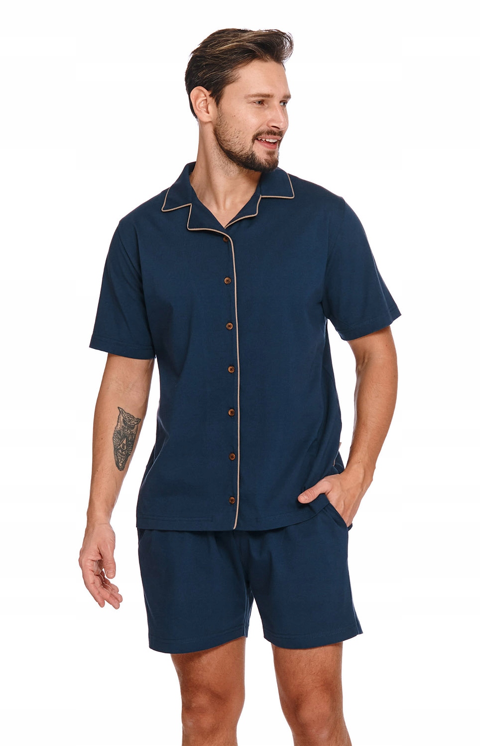 Doctor Nap Pánské pyžamo PMB.4261 XL Cosmos