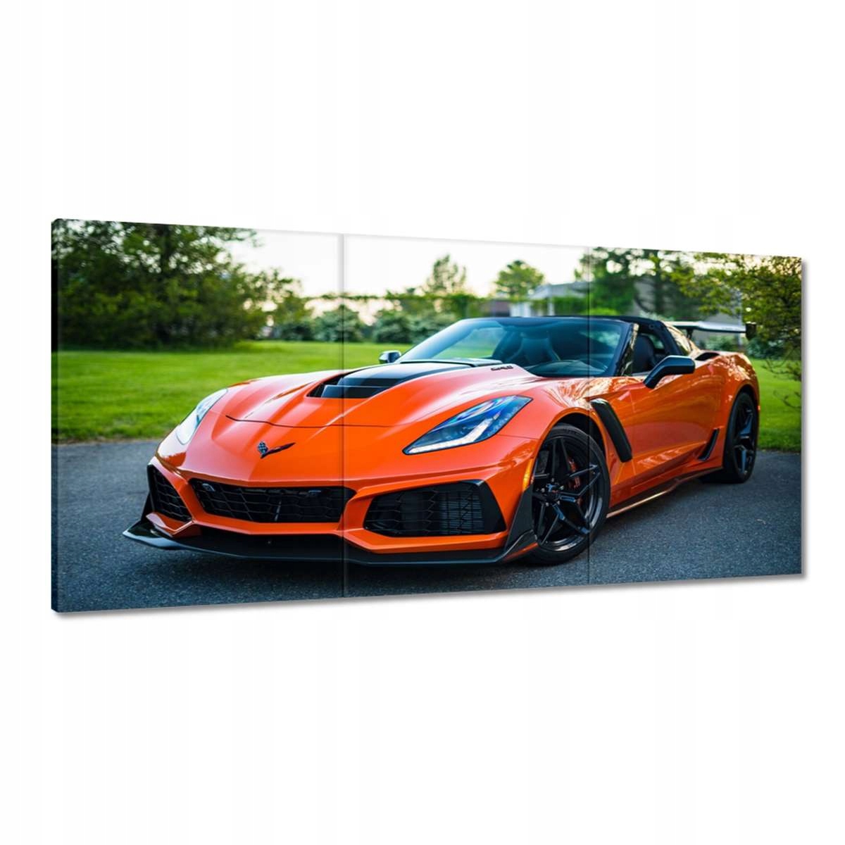 Obrazy 180x90 Oranžové auto