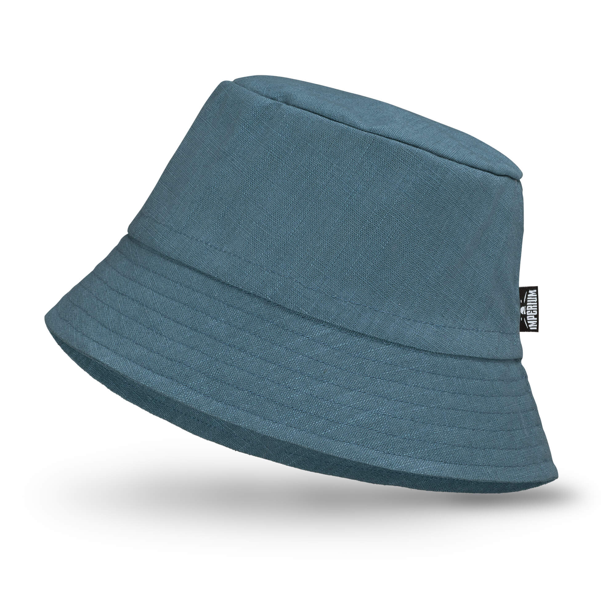 

Kapelusz dla chłopca z lnu Jeansowy L