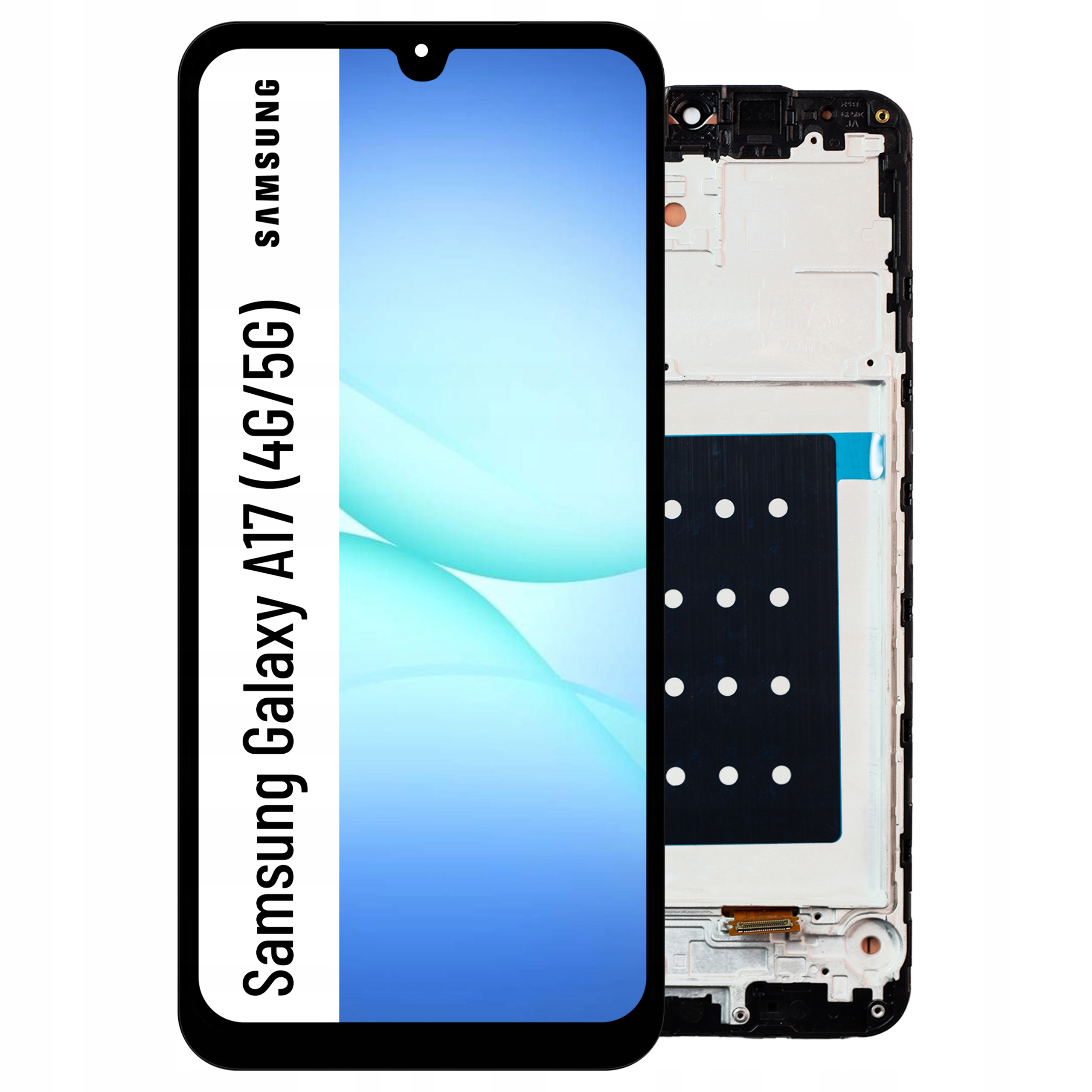 LCD pro Samsung A17 4G, 5G Displej Rámeček Matrix Incell