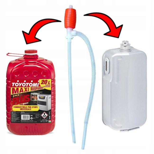 Ręczna pompka paliwa do piecyków naftowych Zibro Marka Zibro