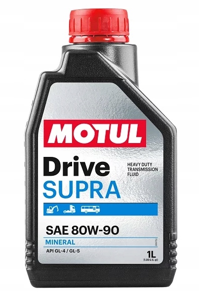 Olej Przekładniowy Motul Drive Supra 80W90 Zastępuje Hd 80W90 Mineral
