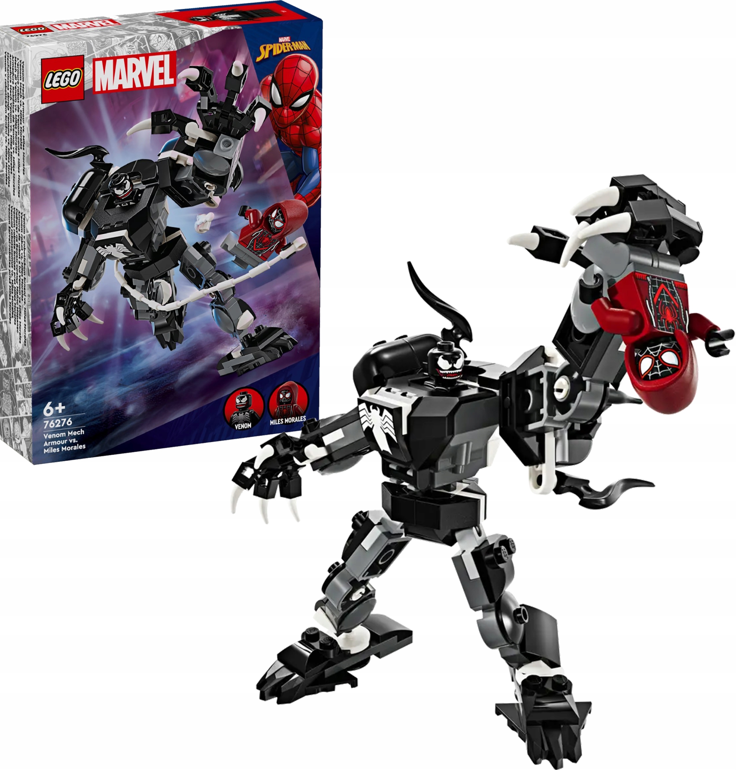 Lego Heroes Mechanické brnění Venoma Vs. Miles Morales 76276
