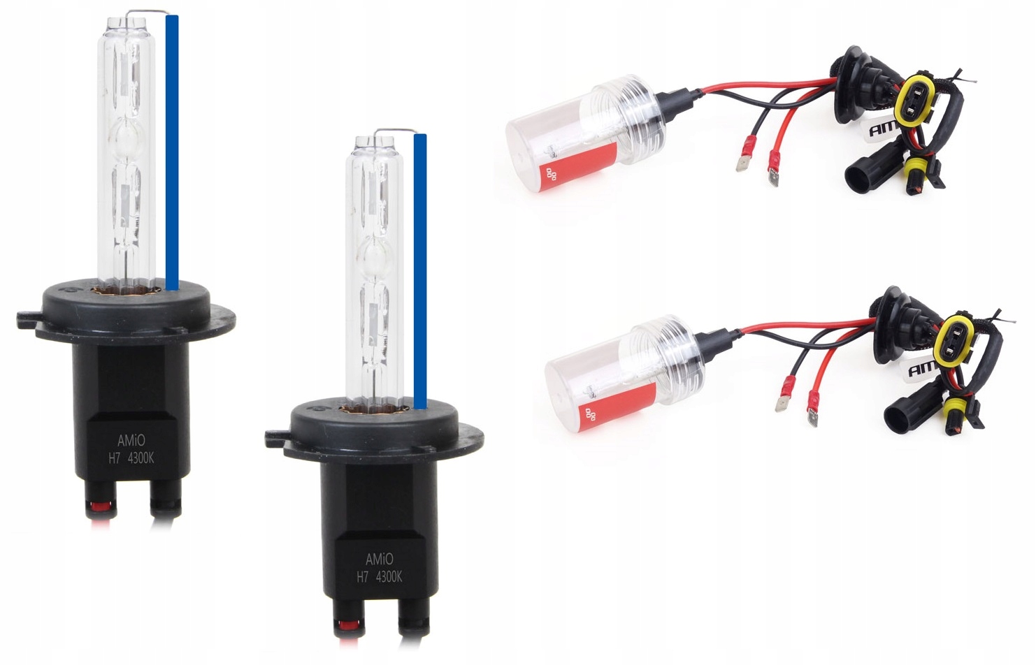 

2x żarnik palnik Xenon żarniki H7 8000K W5W Hid
