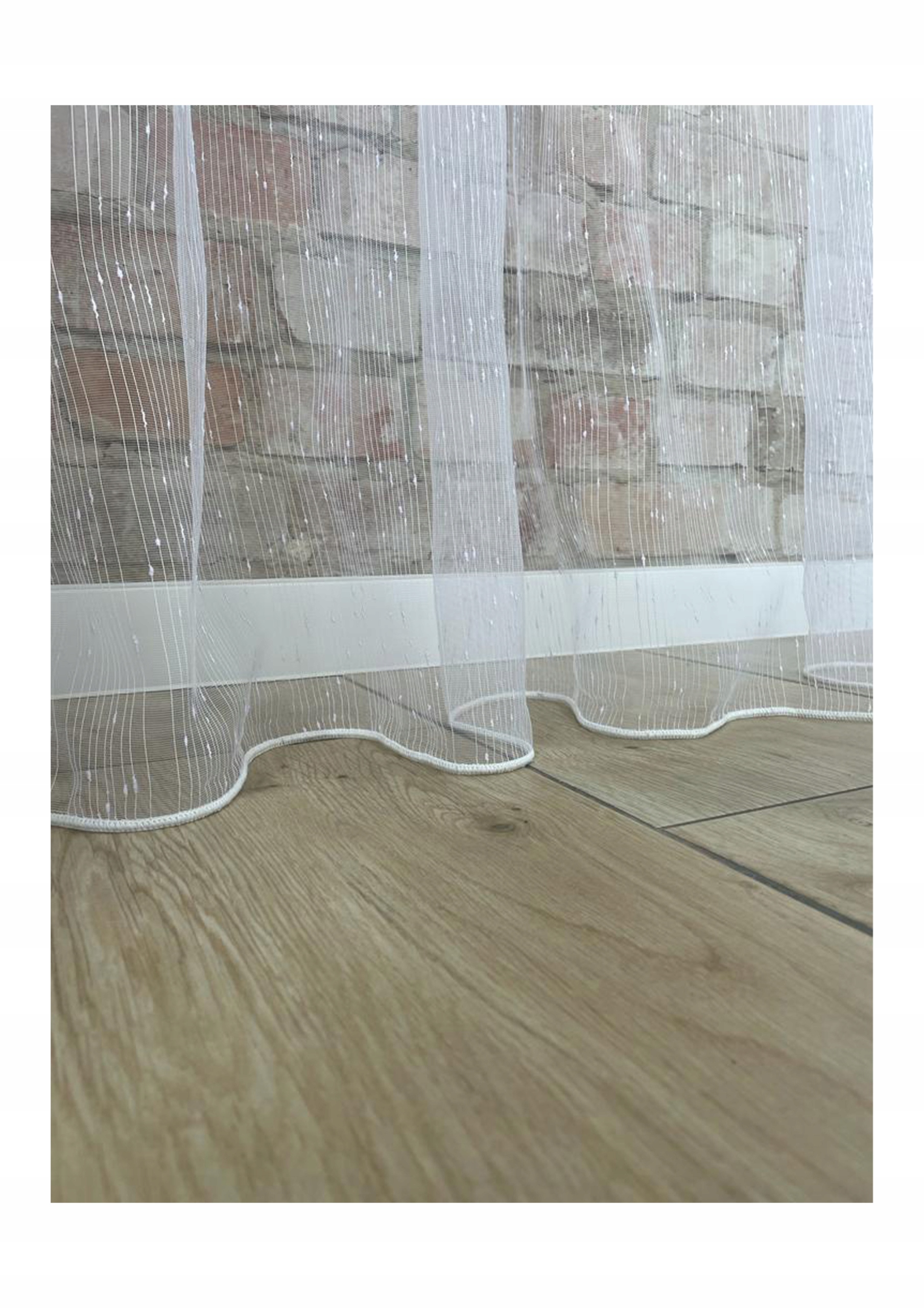 Hotová záclona 800x245 markizet dažďová s závažím