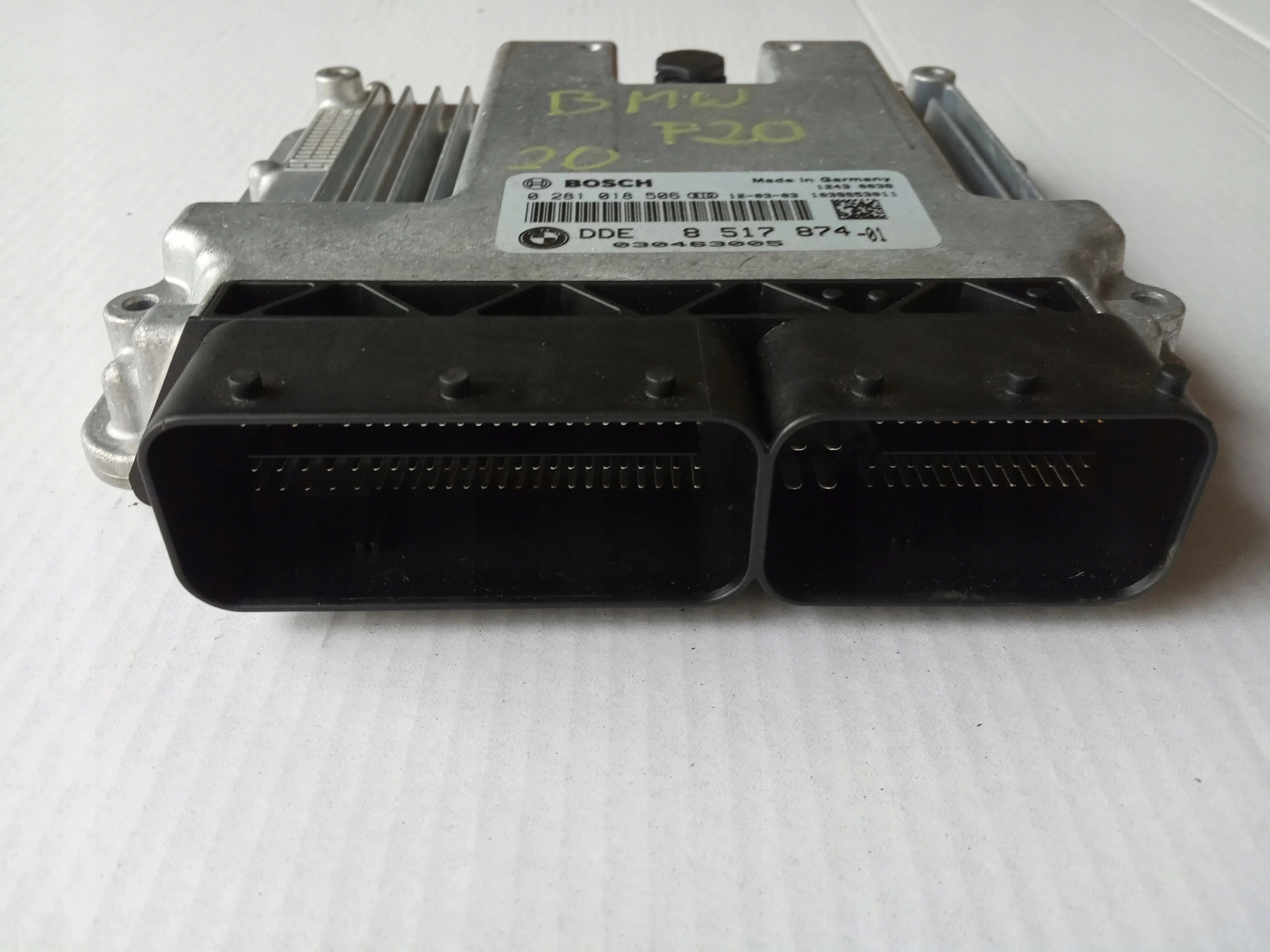 computer control unit BMW F20 0281018506