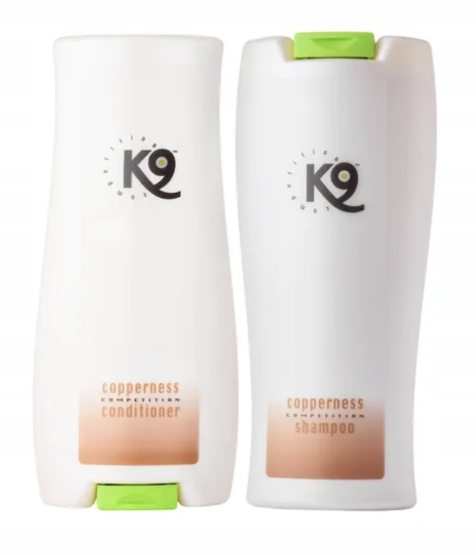 K9 Copperness - zestaw kosmetyków do pielęgnacji brązowej i rudej sierści