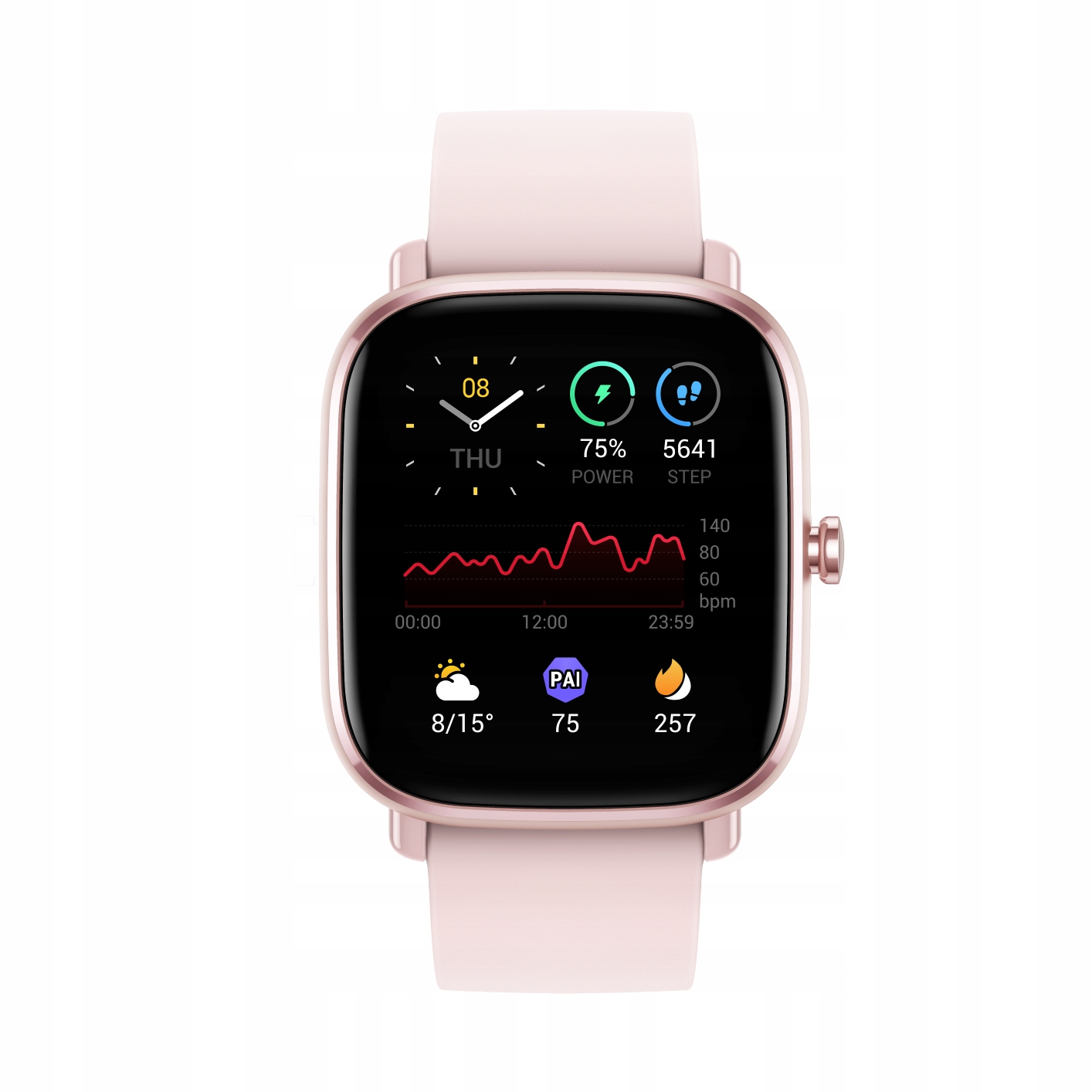 

Smartwatch Amazfit Gts 2 Mini Flamingo Pink różowy