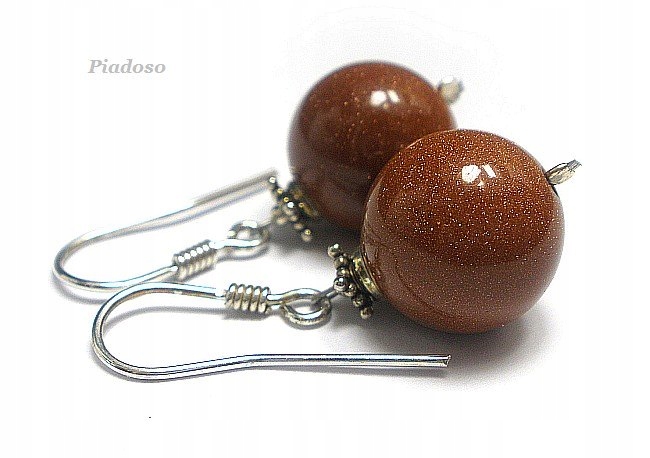 Písek Pouště Krásné Náušnice Stříbro