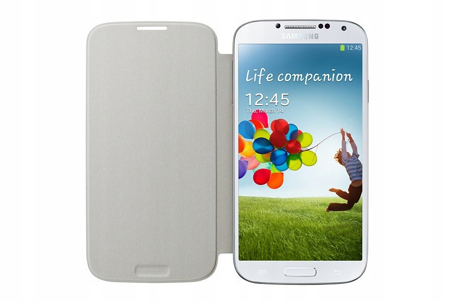 

Etui Samsung Galaxy S4 Flip Cover Białe