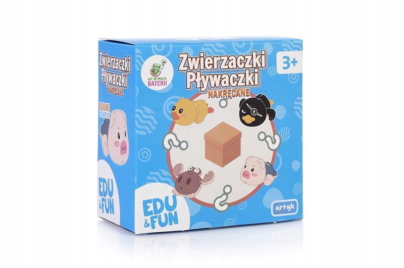 ZWIERZACZKI PŁYWACZKI - ZABAWKA DO WODY