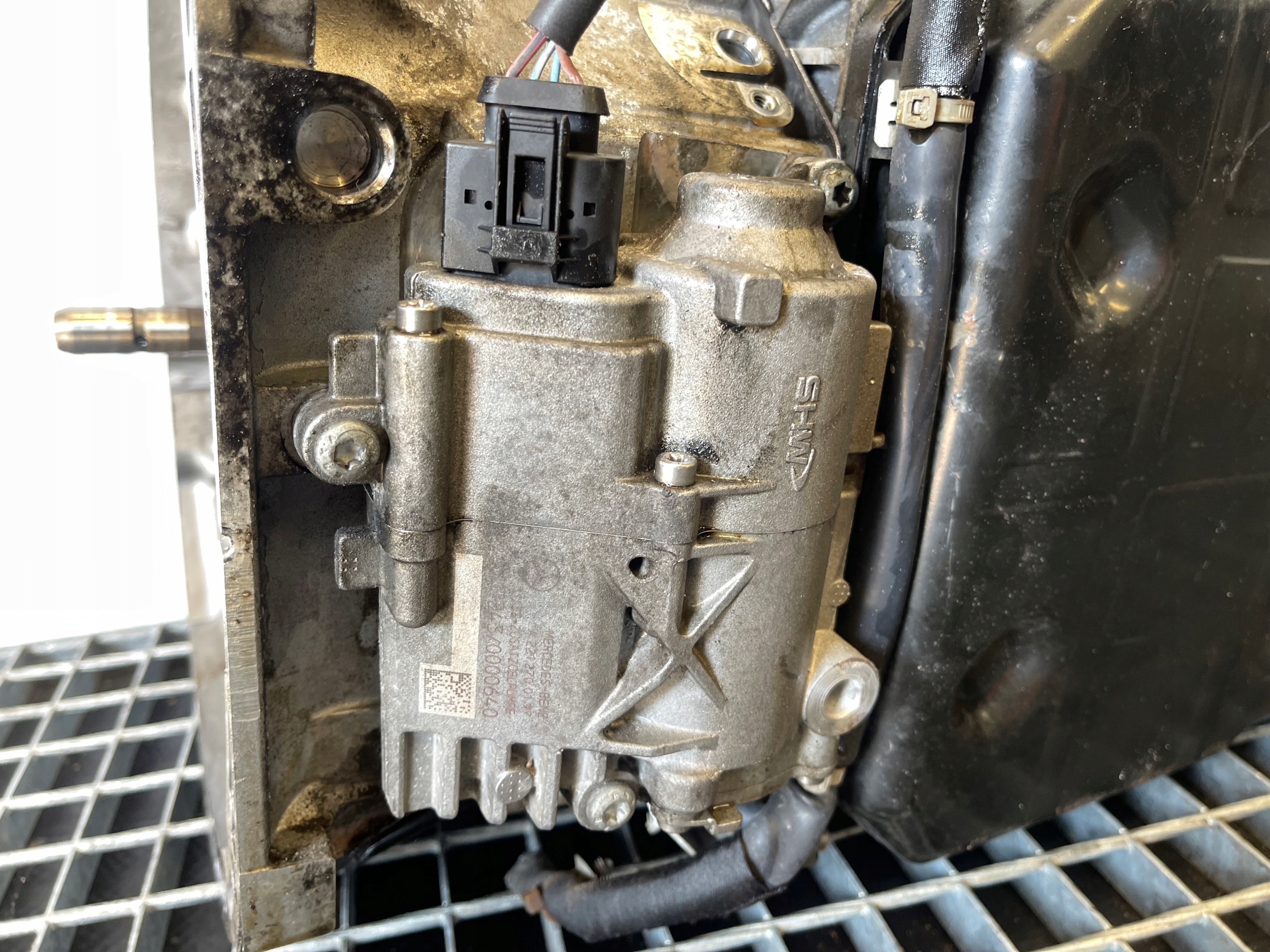 MERCEDES W212 2.2CDI gearbox, complete + module + KONWENT 2122705404