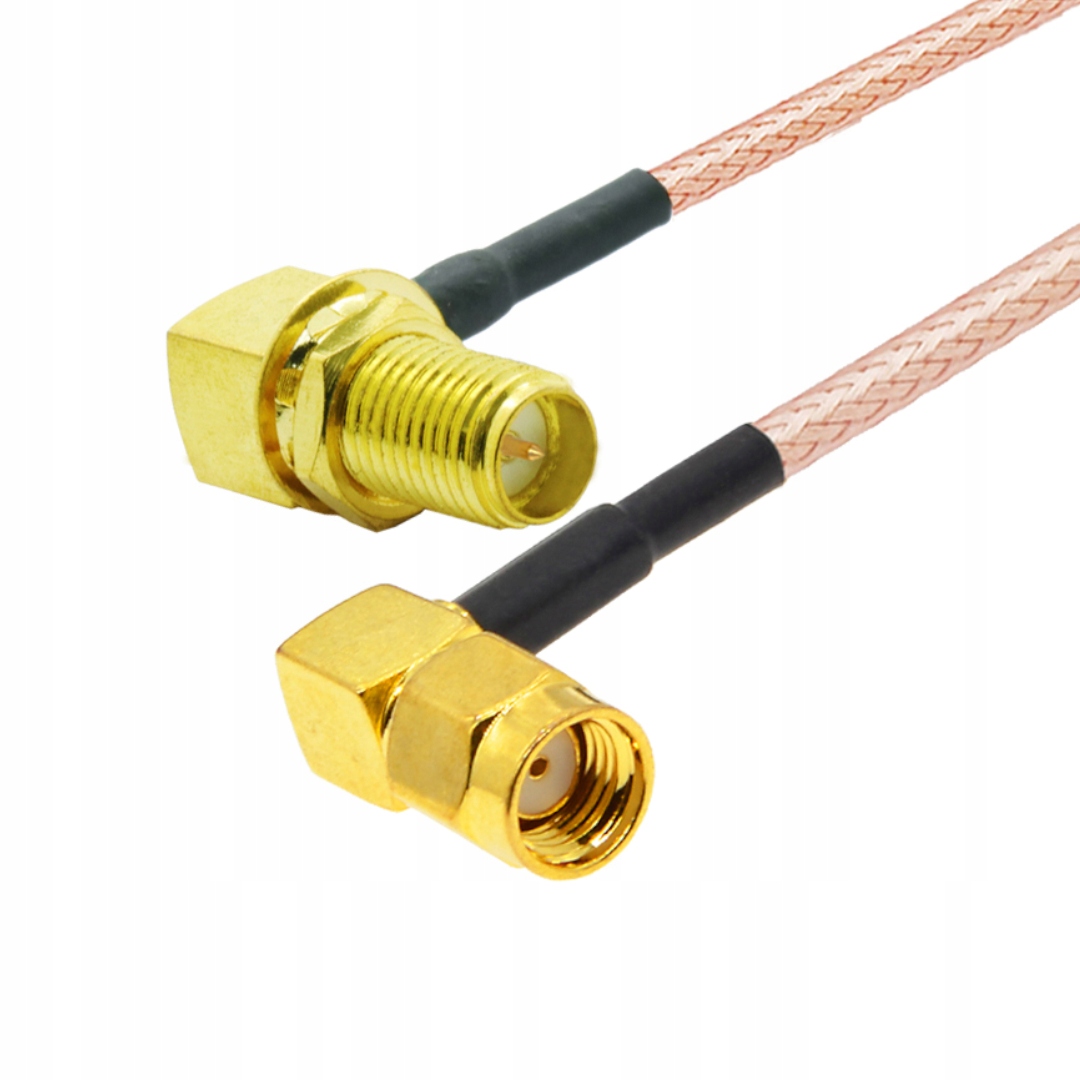 Pigtail Sma-rp zásuvka zástrčka Úhlová RG316 5 m