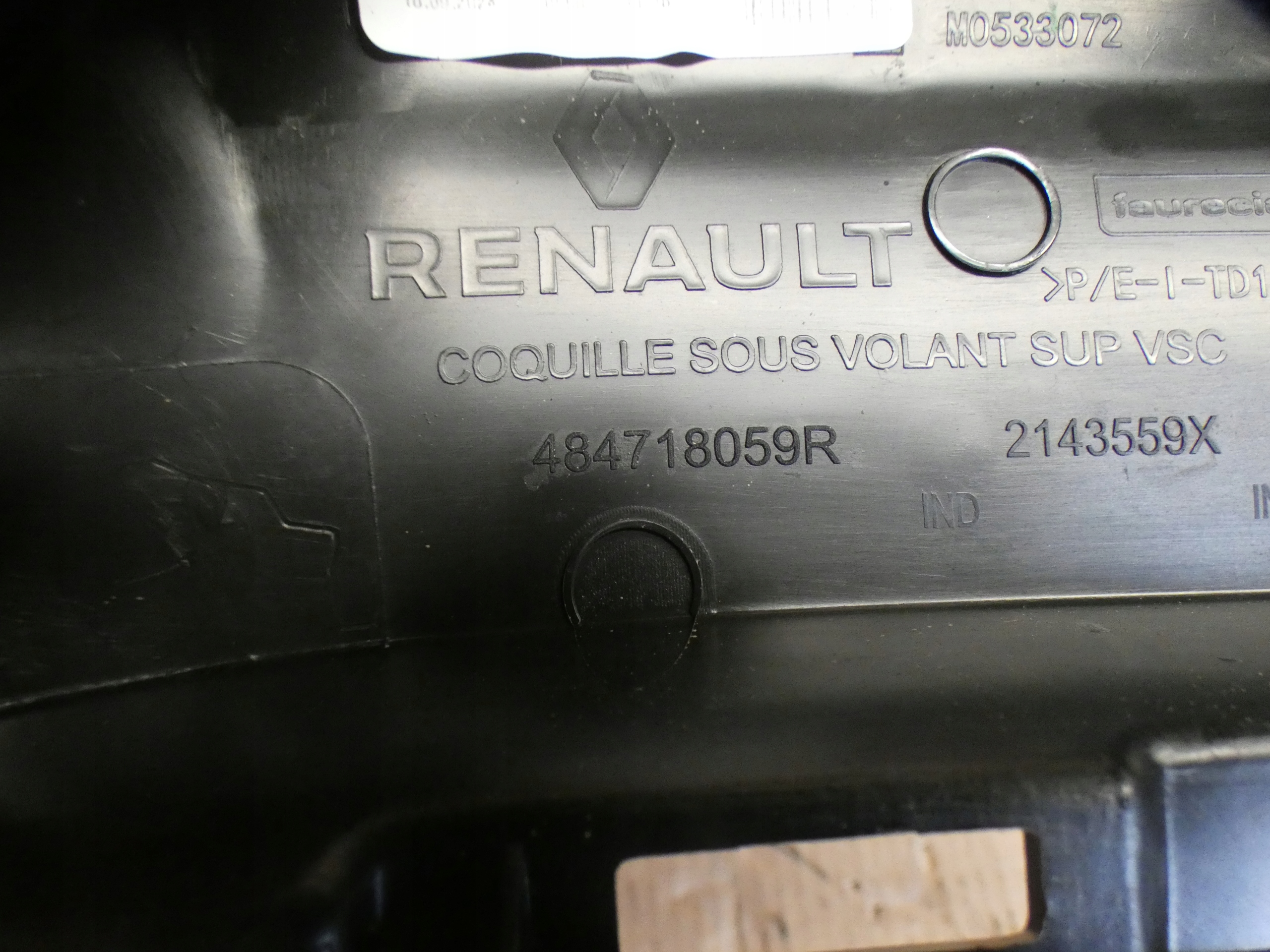 RENAULT CLIO V kryt obal volantu 484726527R